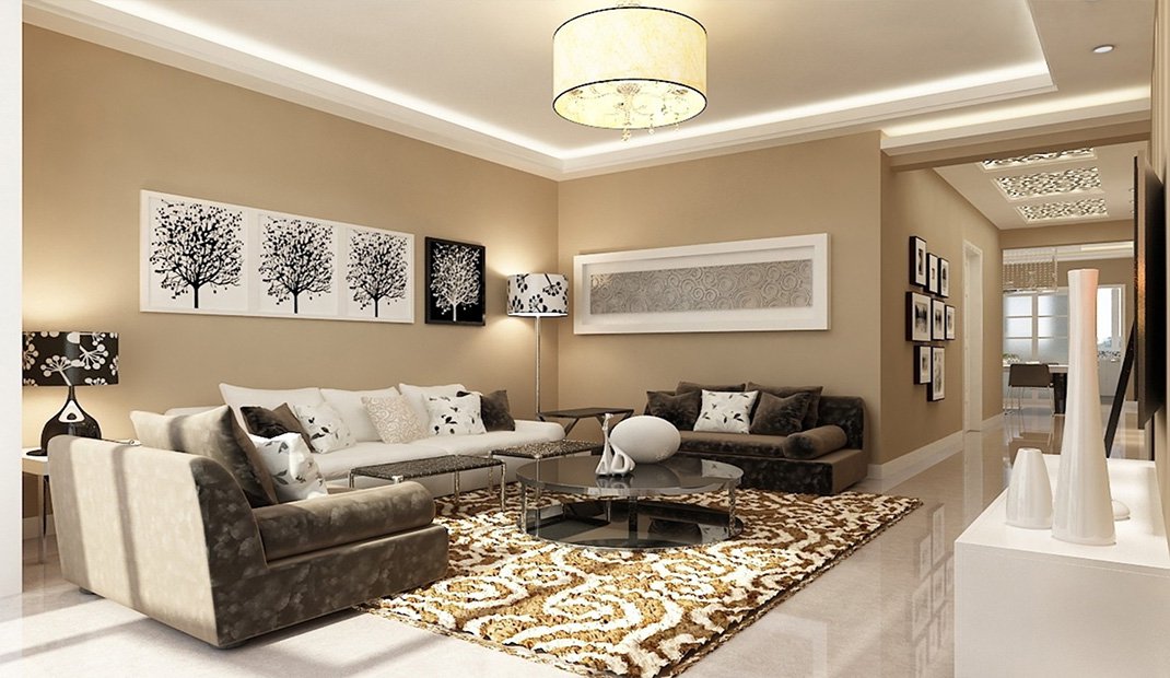 Soffitto гостиная