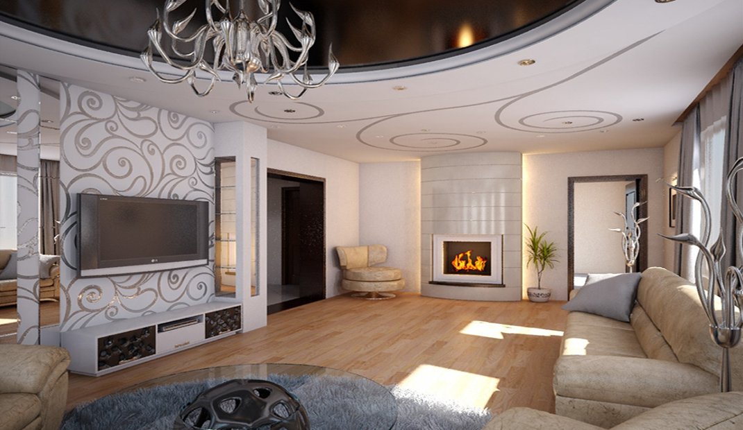 Soffitto гостиная